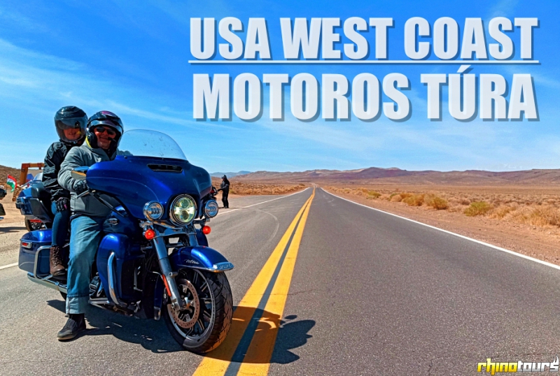 USA West Coast Motoros Túra 2.0