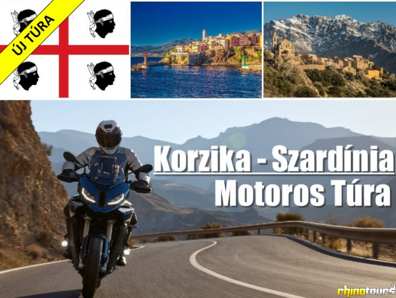 Motoros Mennyország -Szardínia-Korzika Motoros Túra